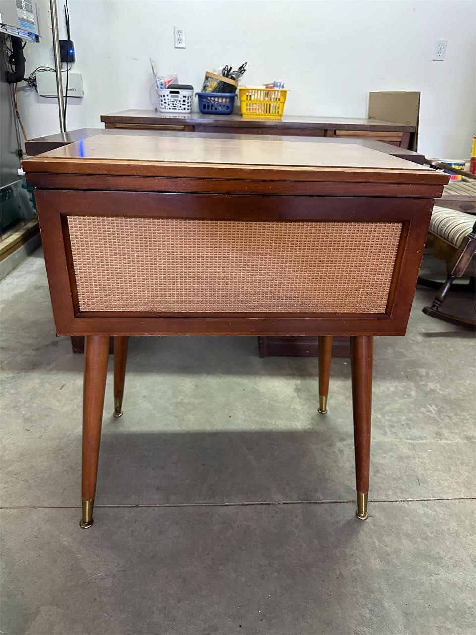 Midcentury Sears Kenmore Sewing Machine & Cabinet