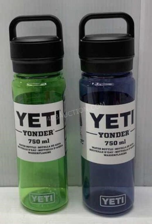 Lot of 2 Yeti Yonder 750ml Water Bottles - NEW