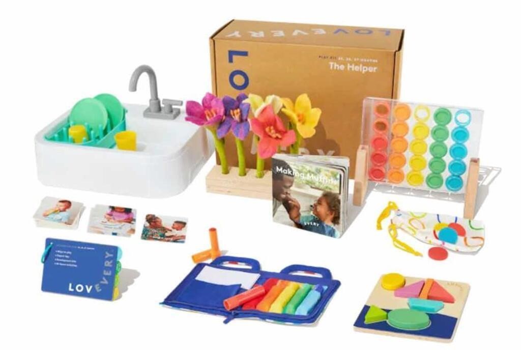 Kids Lovevery The Helper Play Kit - NEW