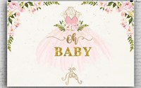 OH BABY BANNER 59.75x35.75IN