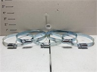 NEW - Pack of 5 Large Hose Clamps - All for 1 Mony