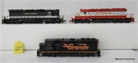 Rio Grande, Southern & Frisco Diesel Locomotives
