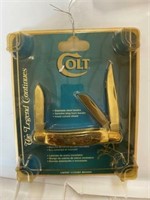 Colt 3 blade folding pocket knife New in Pkg
