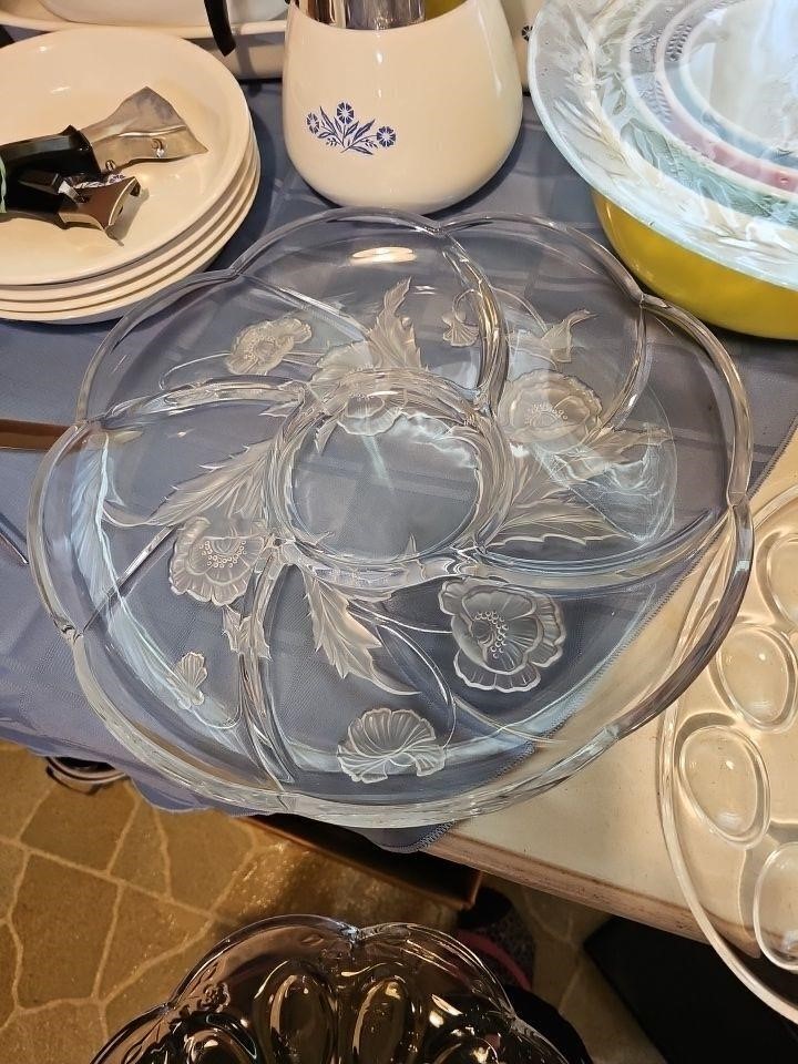 Glass platters