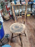 Vtg. Handmade Bamboo Chair