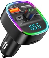 Nulaxy Bluetooth Car FM Transmitter