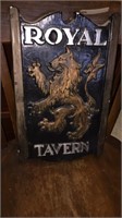 Royal Tavern Bar Sign