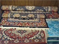 three area rugs