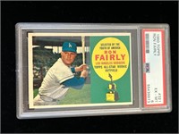 1960 Topps #321 Ron Fairly Rookie RC PSA 6 EX/MT