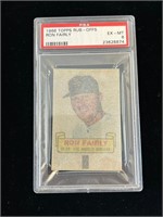 1966 Topps Rub Offs Ron Fairly PSA 6 EX/MT