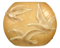 Phoenix Consolidated Art Deco Geese Vase