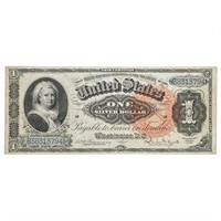 FR. 217 1886 $1 MARTHASILVER CERTIFICATE AU