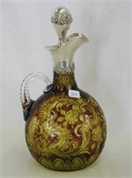 Stevens and Williams cut back 10" decanter