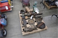 LOT, MISC MACHINE COMPONENTS ON THIS PALLET
