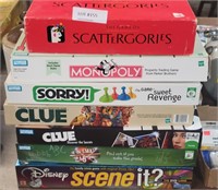APPROX 7 ASSORTED BOARD GAMES