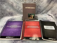 1962 Auto Mechanics Book & Assorted Manuals