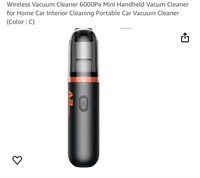 Wireless Vacuum Cleaner 6000Pa Mini Handheld Vac