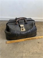 Antique Leather Doctors Bag