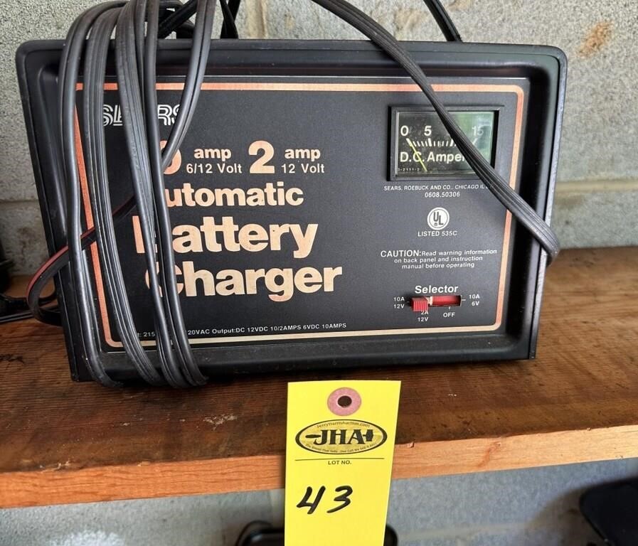 Sears 10 Amp Battery Charger
