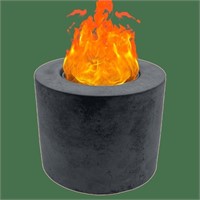 WF951  BUSATIA Tabletop Fire Pit Bowl,Concrete Dar