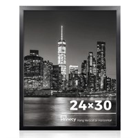 Annecy 24x30 Picture Frame Black(1 Pack), 24 x 30