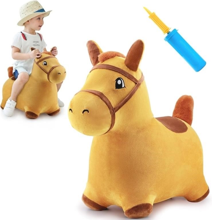 SEALED -Bouncy Hopping Horse Toy