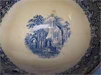 Abbey blue bowl