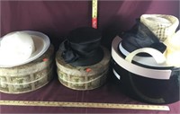 Assorted Women’s Bonnets and Hats with Boxes