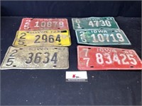 Vintage License plates
