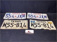 Texas license plates
