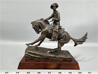 Frederick Remington bronze statue the