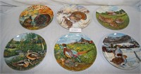 6 KNOWLES BIRD WILDLIFE COLLECTOR PLATES