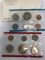 1971 Uncirculated Coin Set