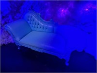 "CLEOPATRA" ROYAL CHAISE LOUNGE - BABY BLUE COLOR