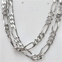 $300 Silver 23G 20" Necklace