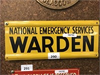 REPRODUCTION NATIONAL EMERGENCY SERVICES