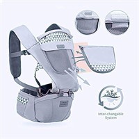 6-in-1 Baby Carrier With Waist Stool