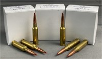 60 Rnds Assorted Reloaded 6.5 Creedmoor