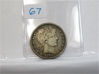 1899 P Barber Half Dollar