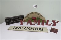 Rustic Home Decor - Signs & Letters