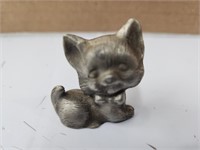 Pewter Cat Figurine