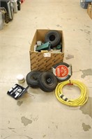 Extension Cords, Cable, Tires, electrical tape