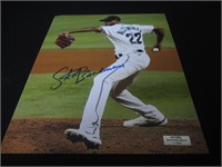 SANDY ALCANTARA SIGNED 8X10 PHOTO HERITAGE