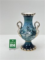 Hand Painted Portuguese Vase