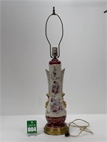 Vintage Table Porcelain Lamp