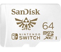 SanDisk 64GB microSDXC UHS-I for Nintendo -