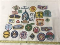 Boy scout/ girl scout patches.