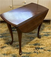 Small drop leaf table - 28 x 15 x 24 - 32 inches