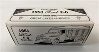 1/34 First Gear 1951 Ford F-6 Grain Box,NIB