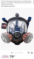 PD-101 Full Face Organic Vapor Respirator